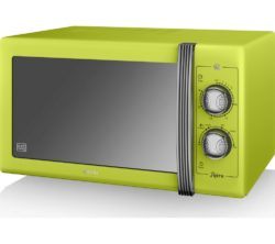 SWAN  Retro SM22070LN Solo Microwave - Lime